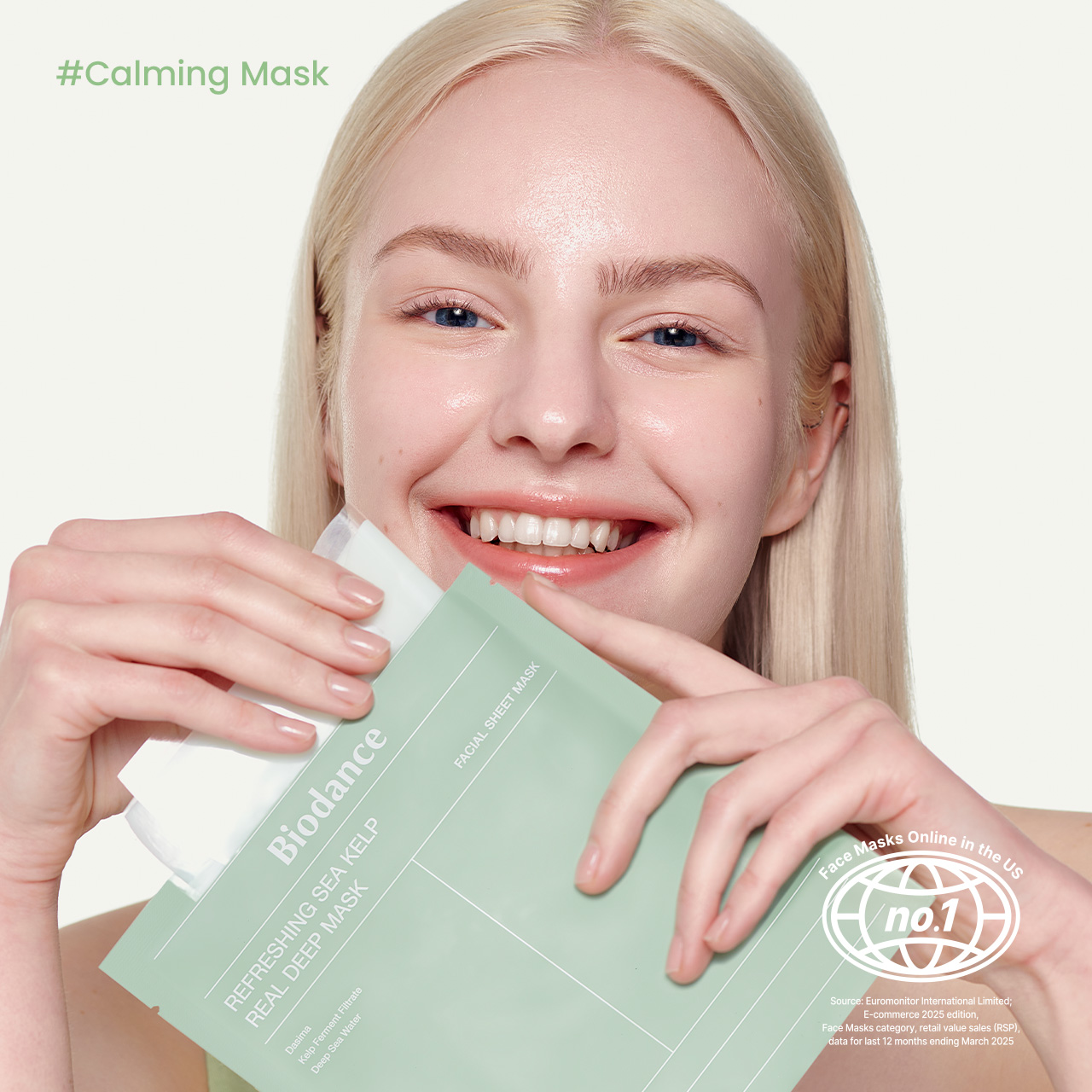 BIODANCE Refreshing Sea Kelp Real Deep Mask Sheet 1ea | OLIVE